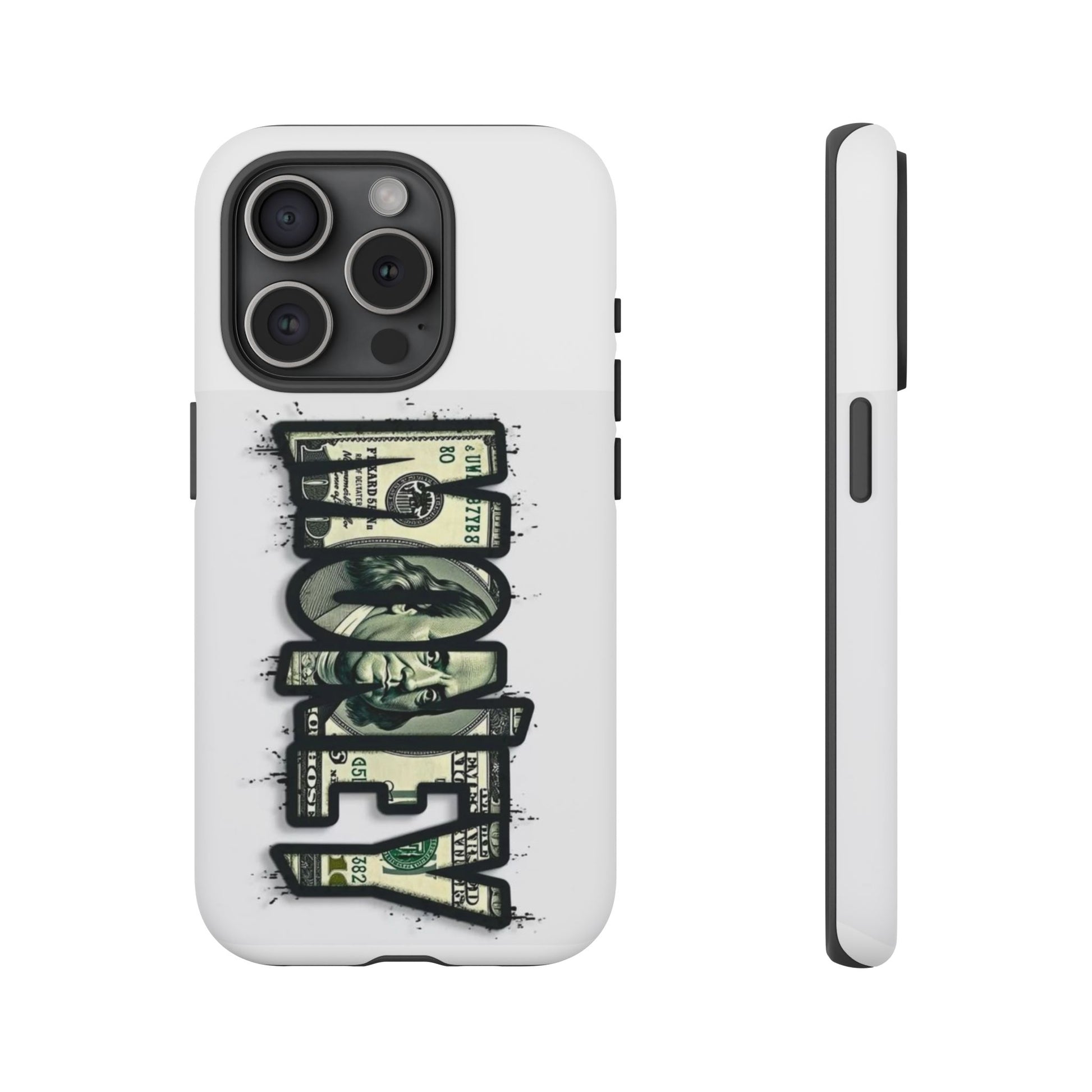 Cool Money Phone Case, Tough Phone Cover, Unique Gift for Him, Phone Accessories, Trendy Cell Phone Case