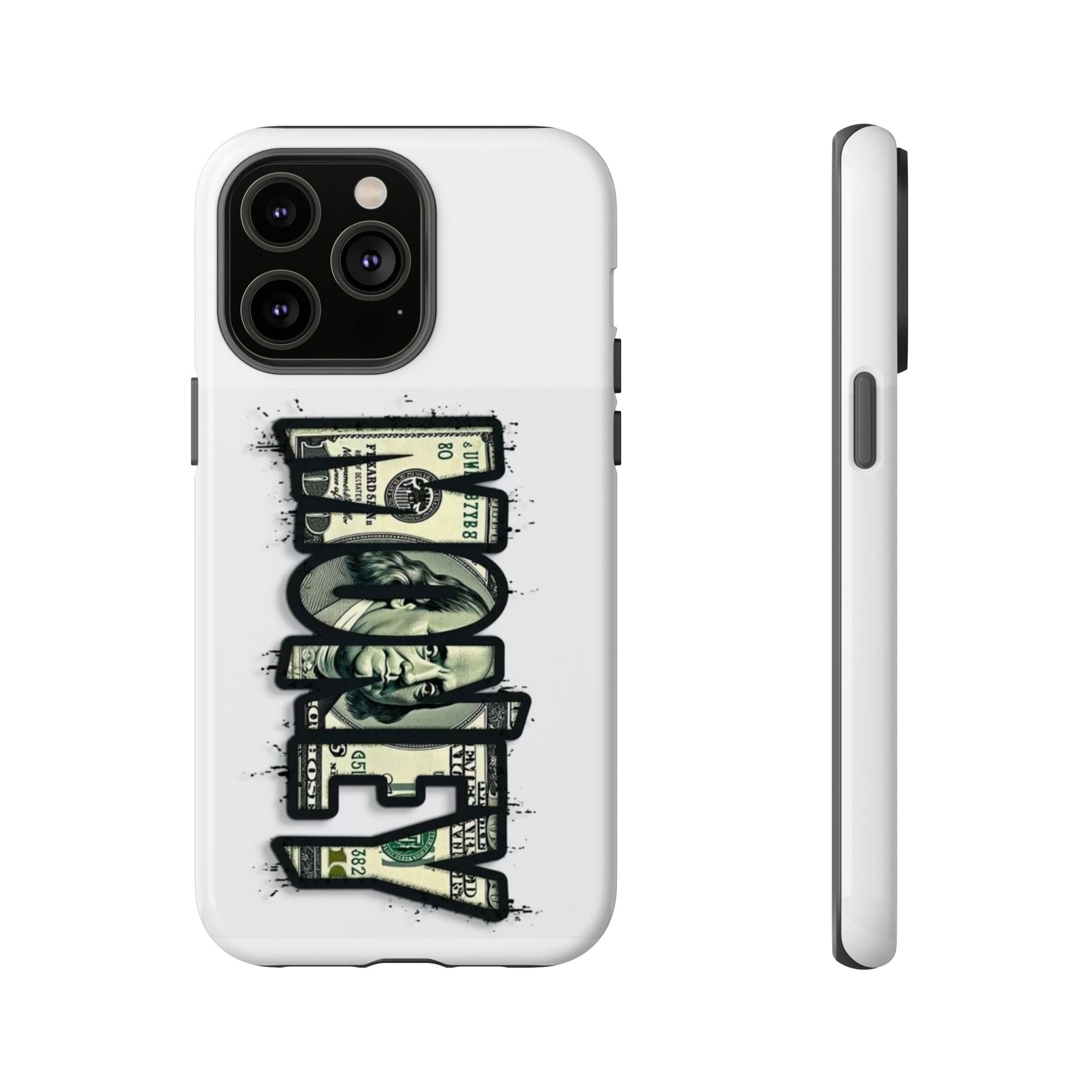 Cool Money Phone Case, Tough Phone Cover, Unique Gift for Him, Phone Accessories, Trendy Cell Phone Case