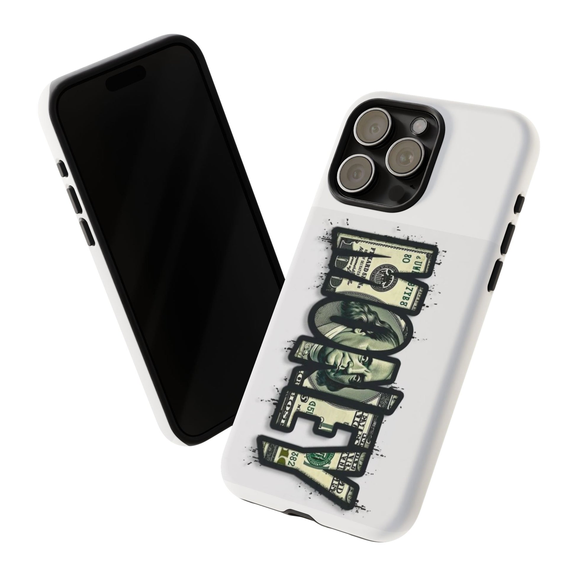 Cool Money Phone Case, Tough Phone Cover, Unique Gift for Him, Phone Accessories, Trendy Cell Phone Case