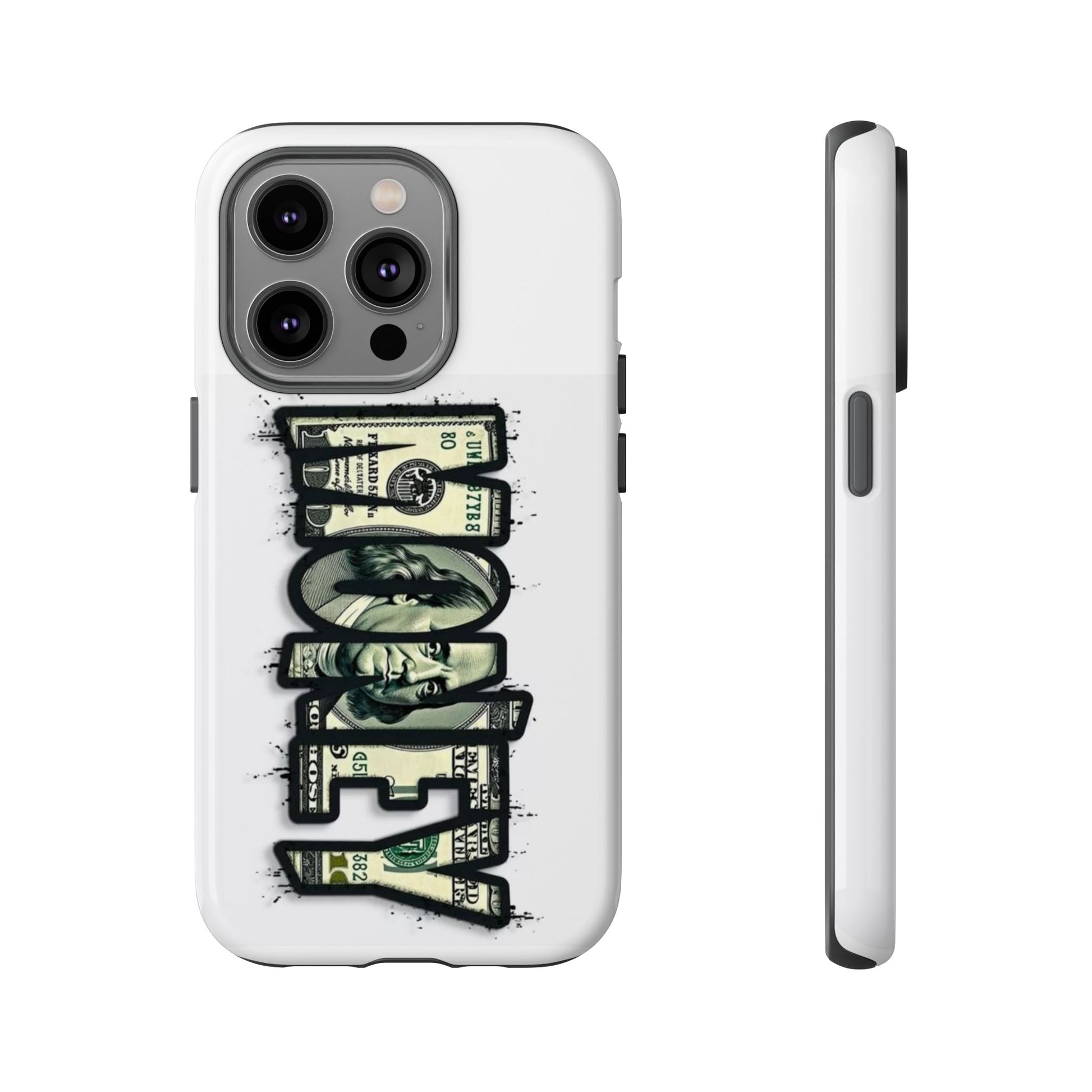 Cool Money Phone Case, Tough Phone Cover, Unique Gift for Him, Phone Accessories, Trendy Cell Phone Case