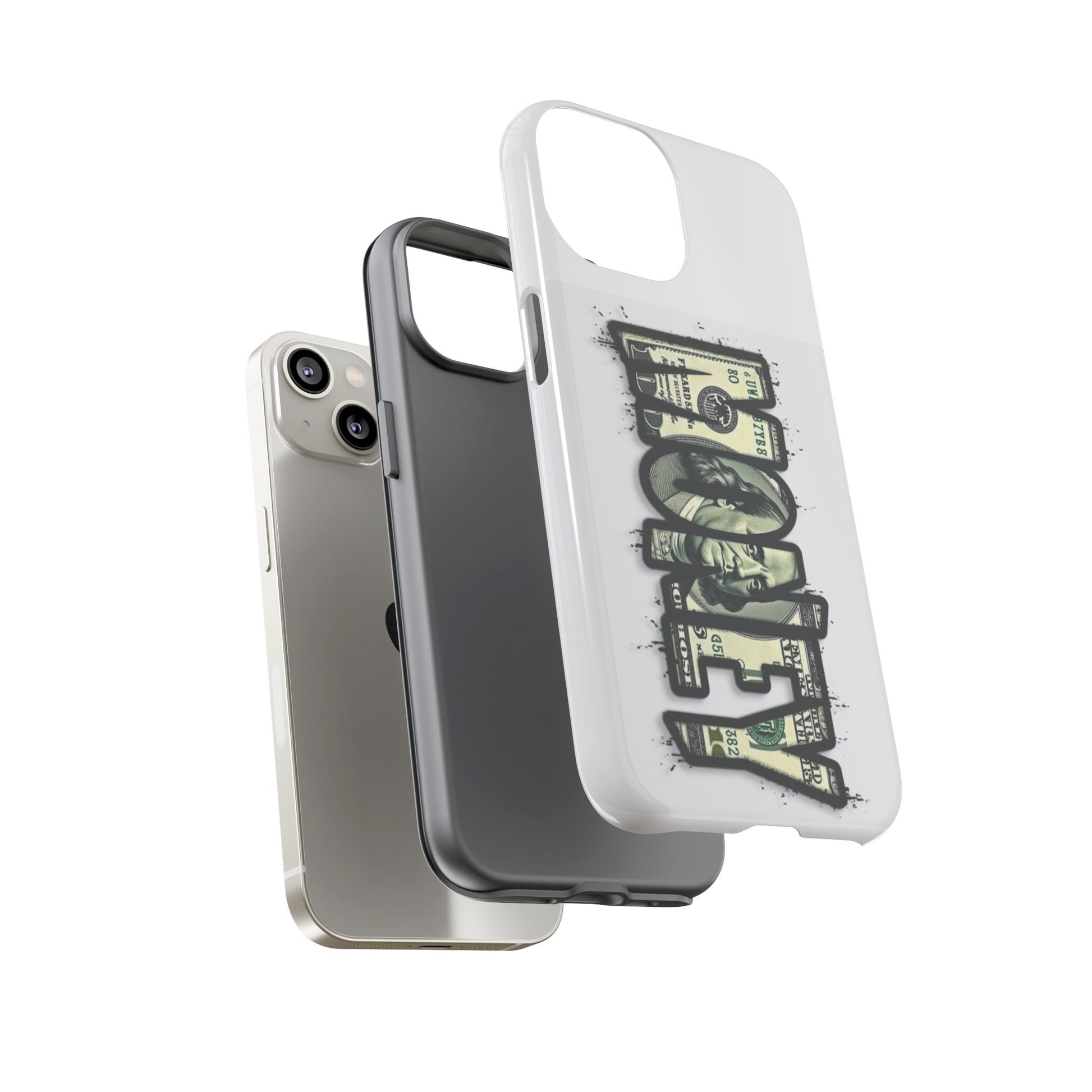 Cool Money Phone Case, Tough Phone Cover, Unique Gift for Him, Phone Accessories, Trendy Cell Phone Case