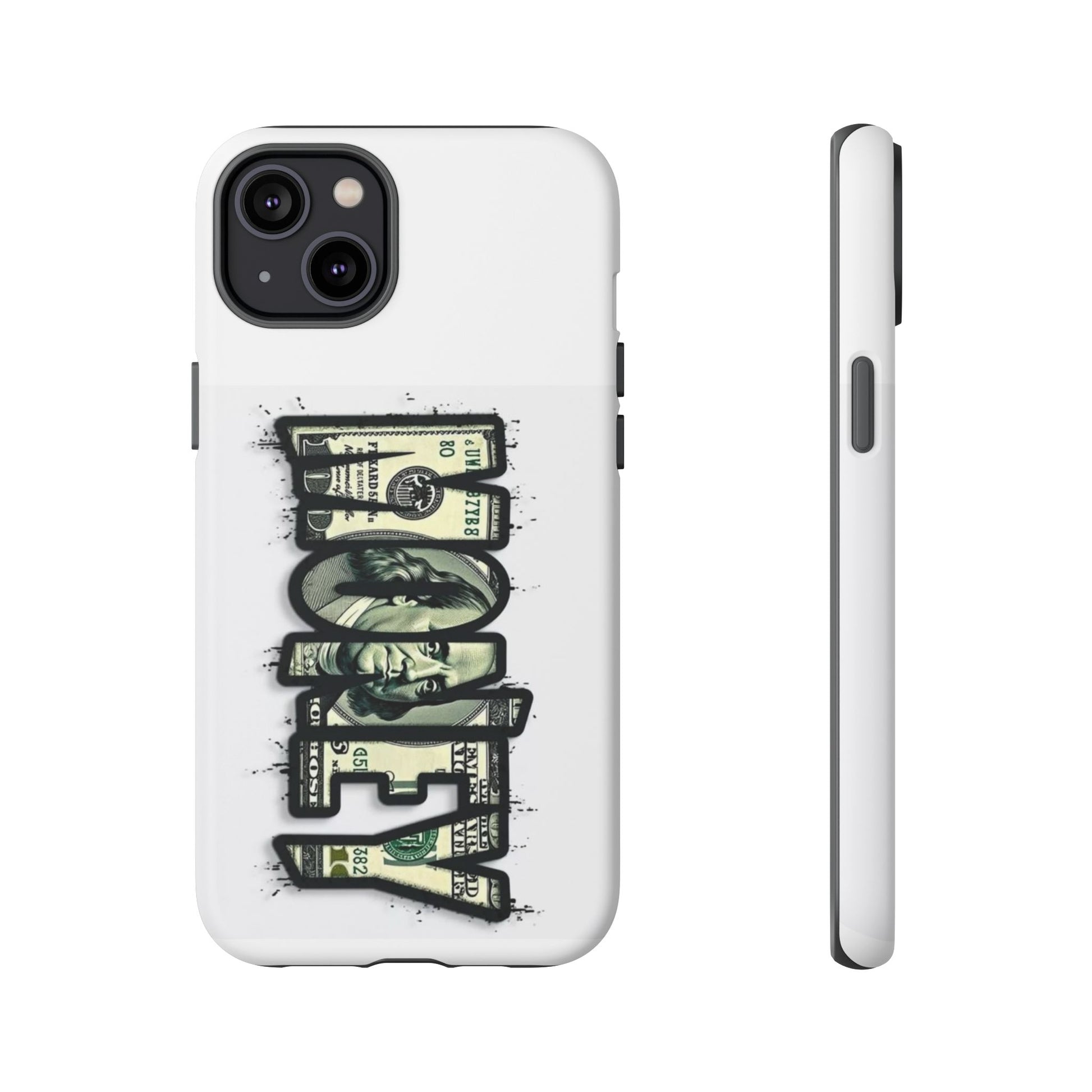Cool Money Phone Case, Tough Phone Cover, Unique Gift for Him, Phone Accessories, Trendy Cell Phone Case