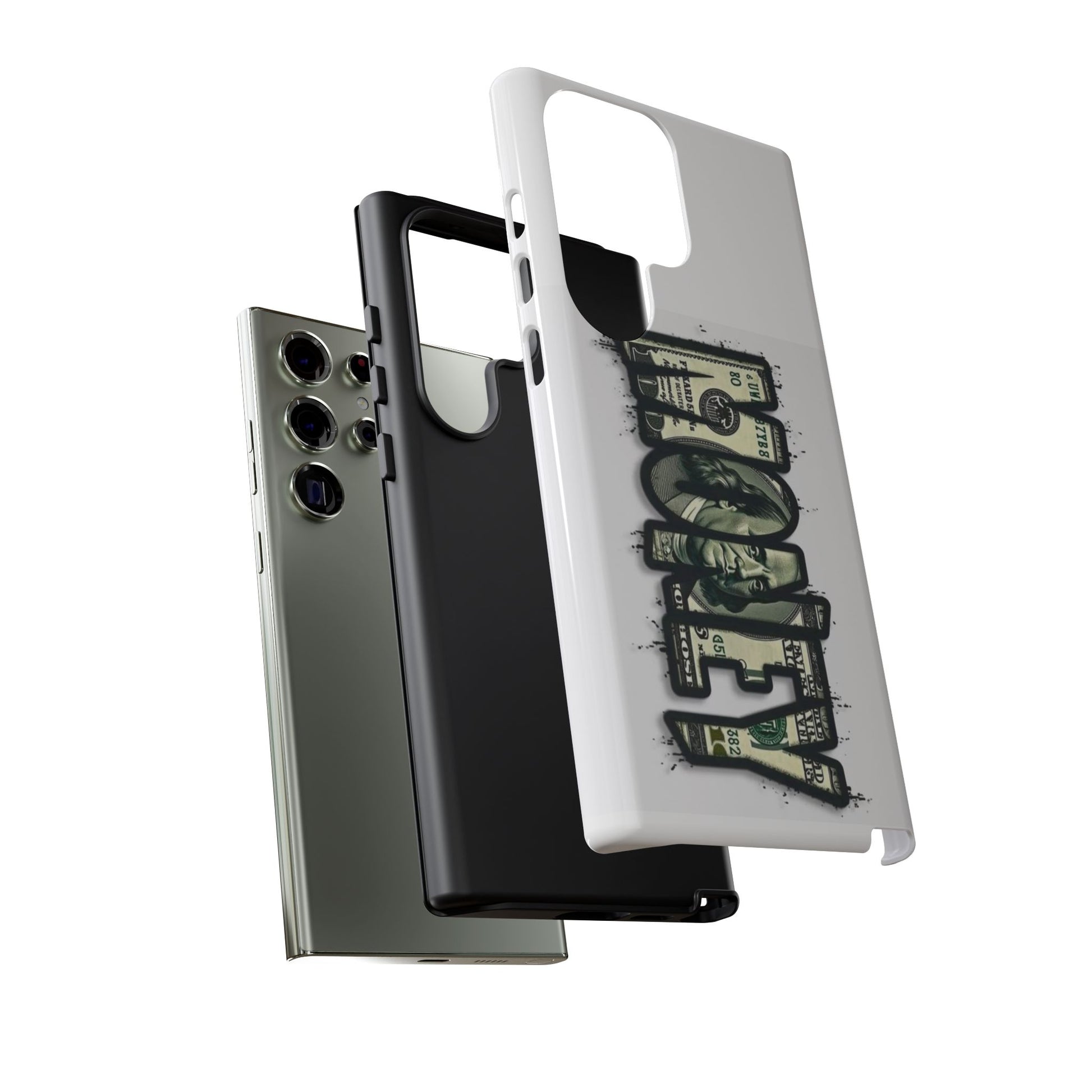 Cool Money Phone Case, Tough Phone Cover, Unique Gift for Him, Phone Accessories, Trendy Cell Phone Case