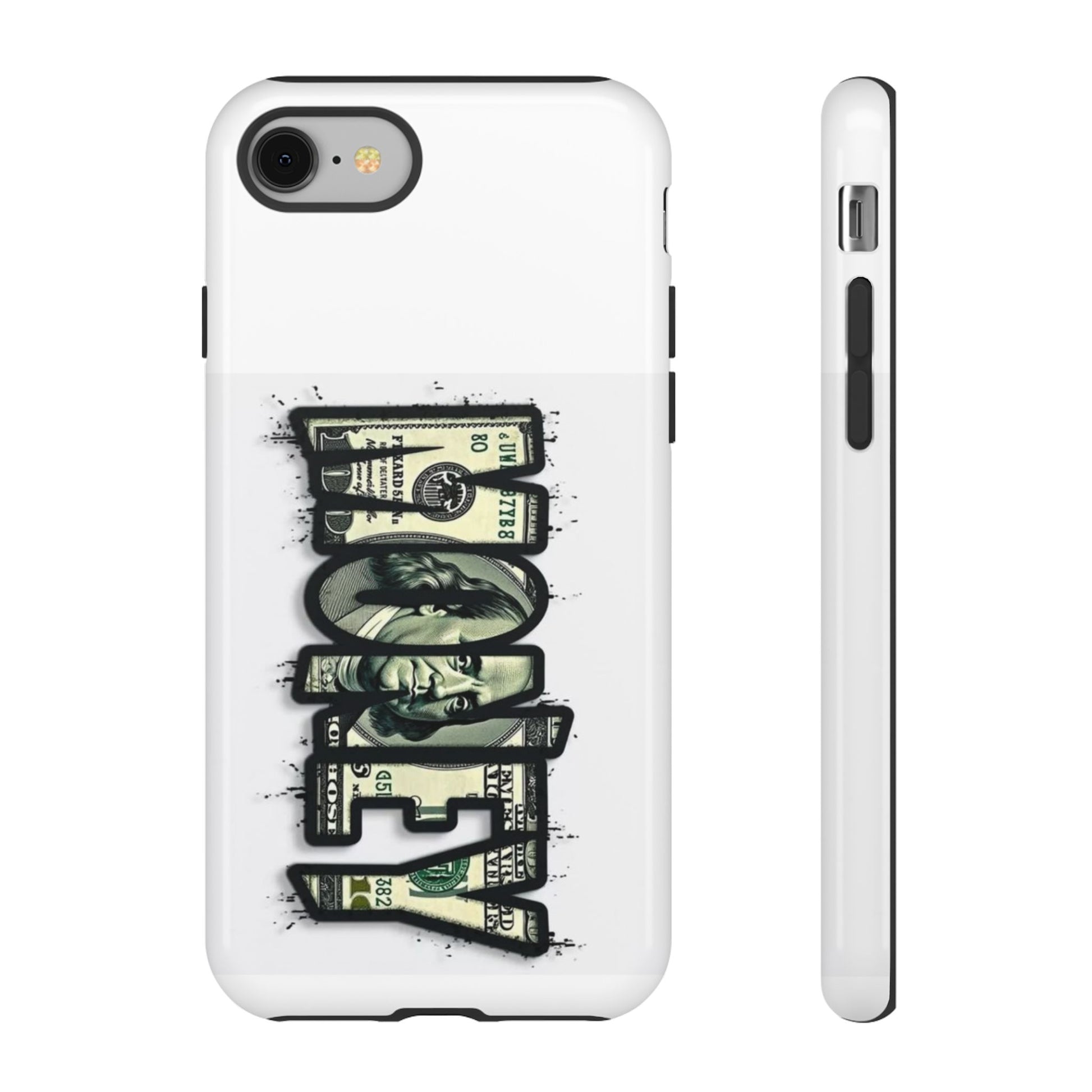 Cool Money Phone Case, Tough Phone Cover, Unique Gift for Him, Phone Accessories, Trendy Cell Phone Case