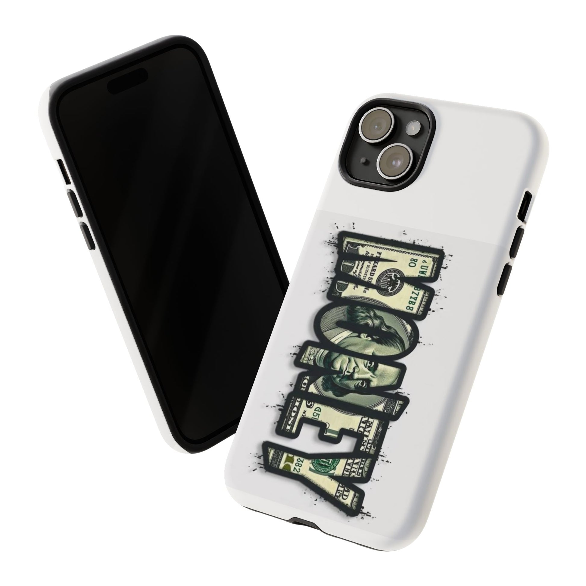 Cool Money Phone Case, Tough Phone Cover, Unique Gift for Him, Phone Accessories, Trendy Cell Phone Case
