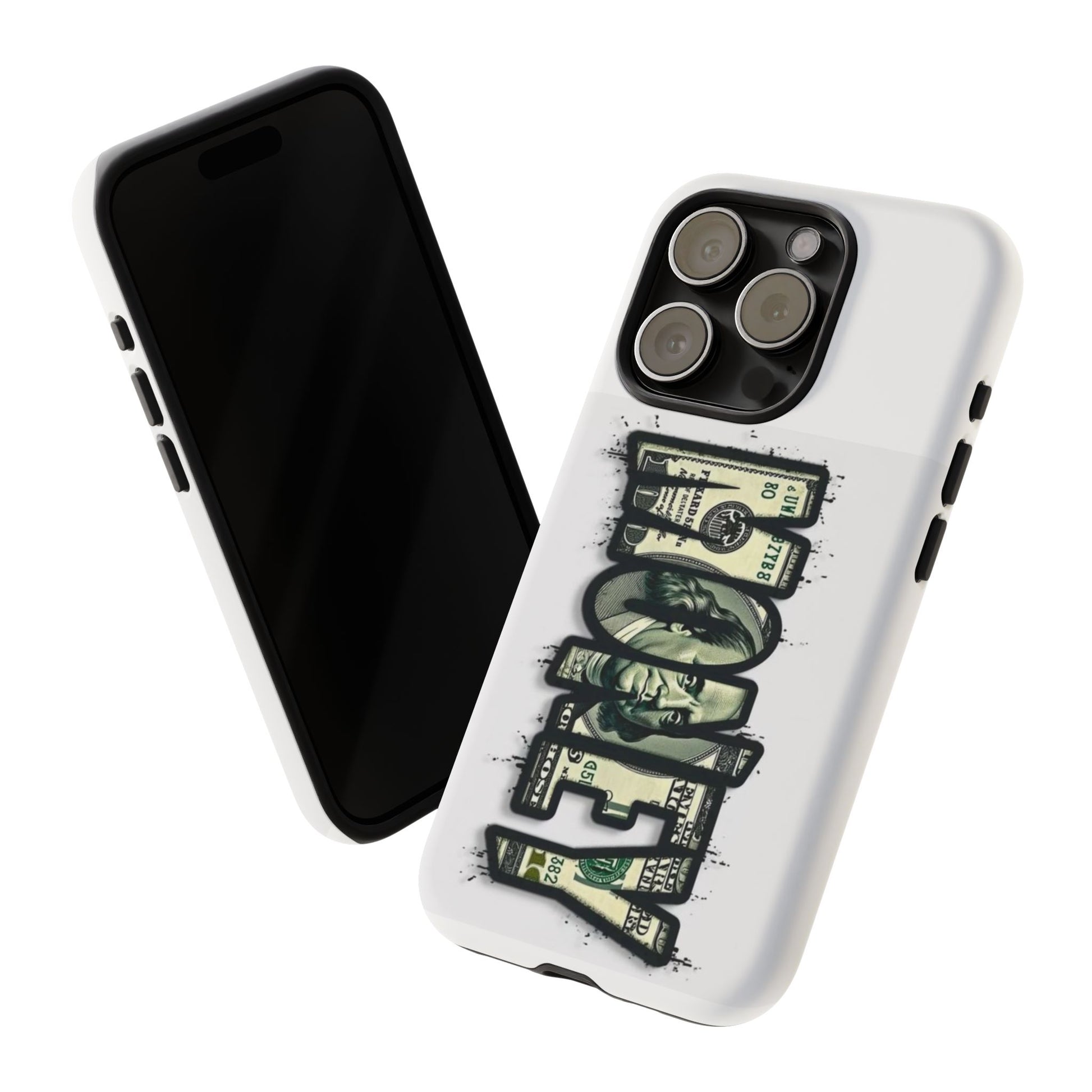 Cool Money Phone Case, Tough Phone Cover, Unique Gift for Him, Phone Accessories, Trendy Cell Phone Case