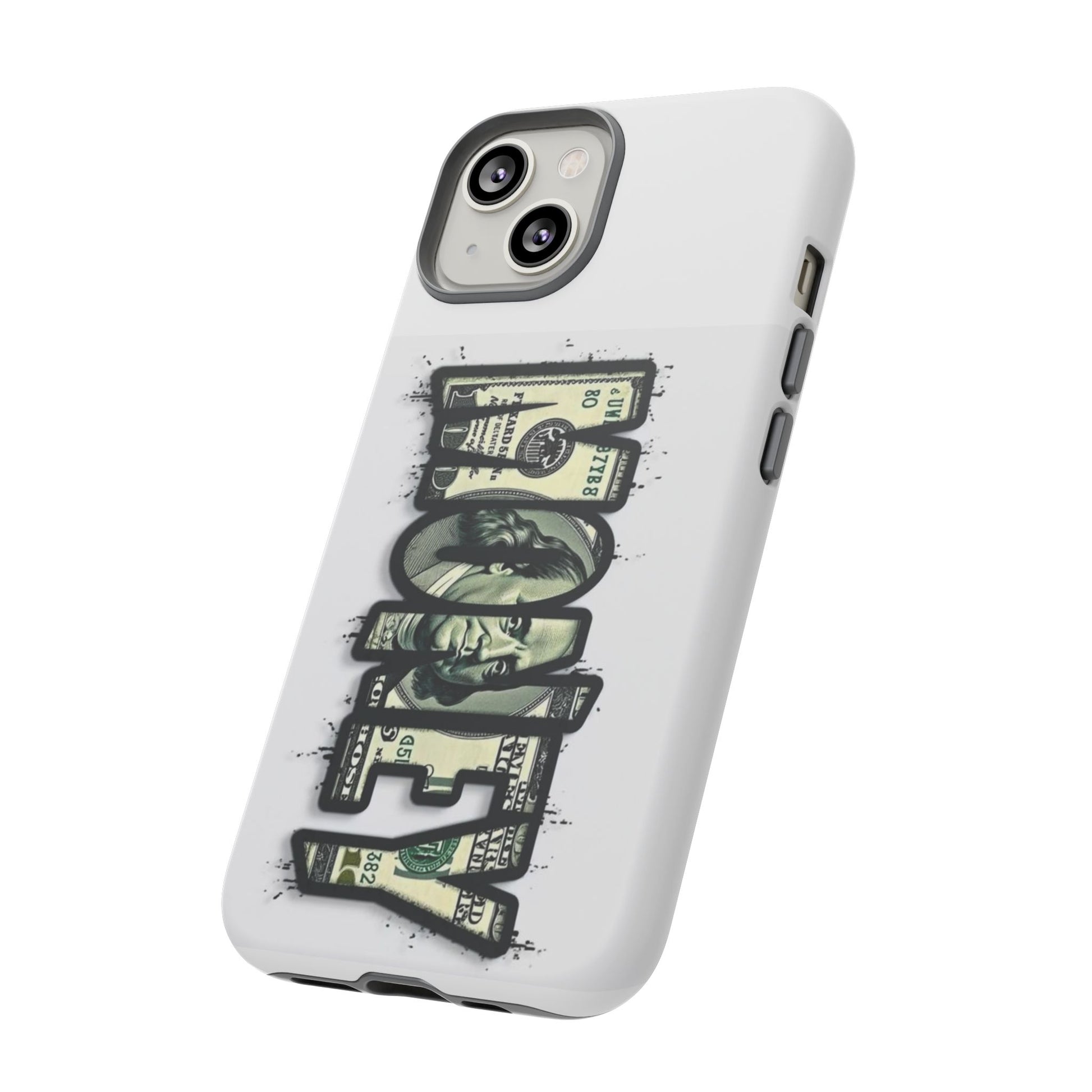 Cool Money Phone Case, Tough Phone Cover, Unique Gift for Him, Phone Accessories, Trendy Cell Phone Case