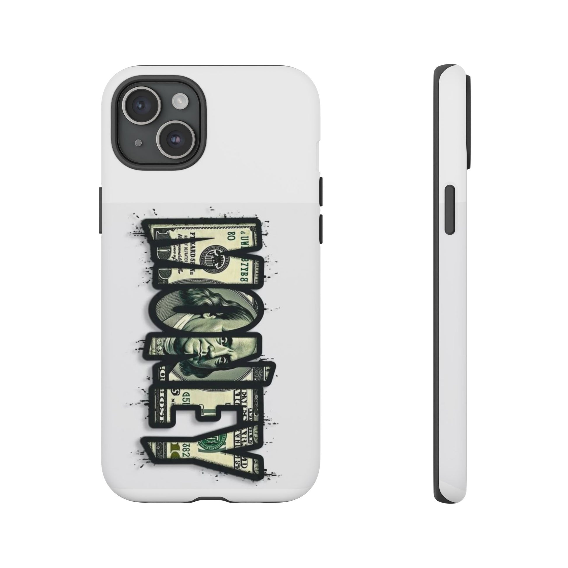 Cool Money Phone Case, Tough Phone Cover, Unique Gift for Him, Phone Accessories, Trendy Cell Phone Case