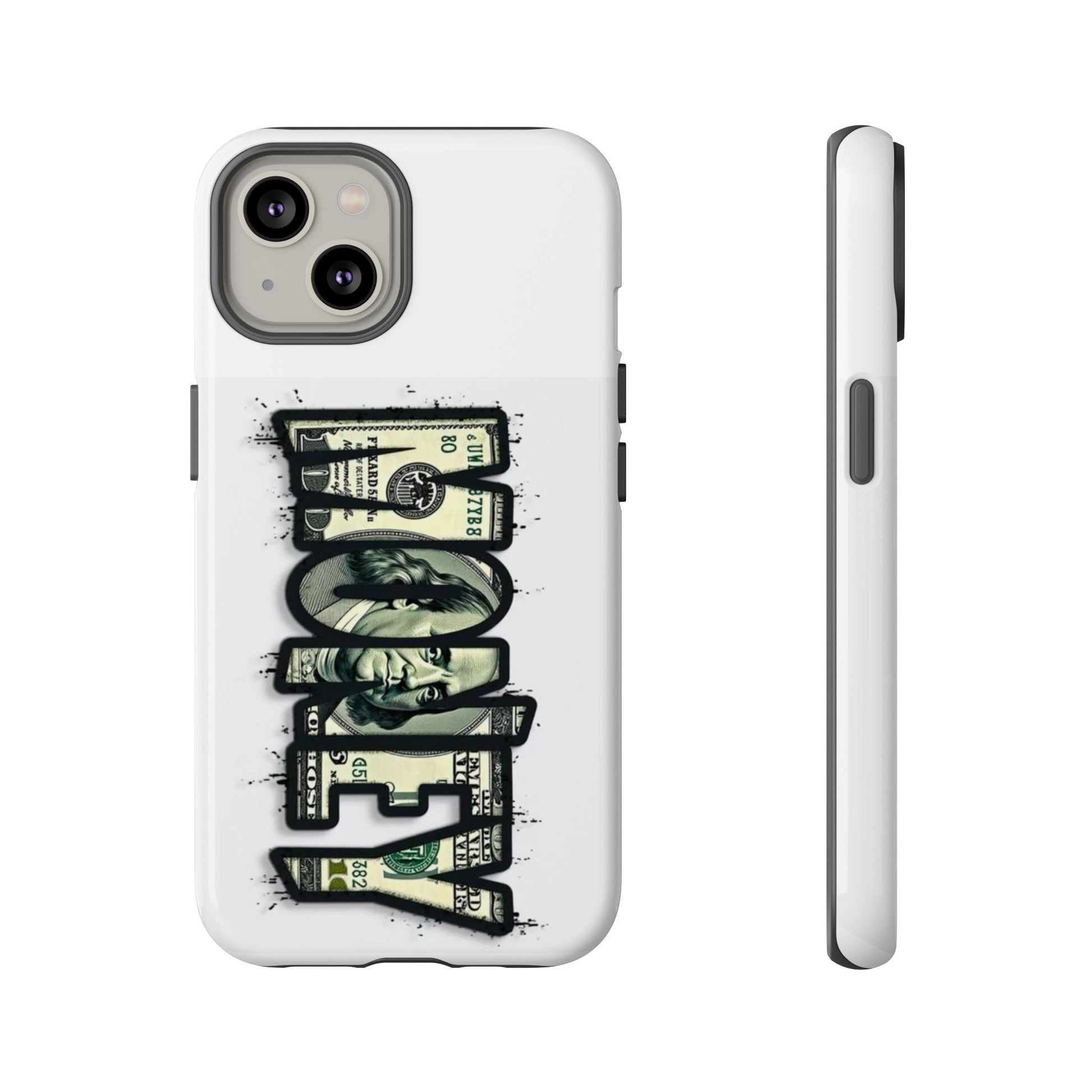 Cool Money Phone Case, Tough Phone Cover, Unique Gift for Him, Phone Accessories, Trendy Cell Phone Case