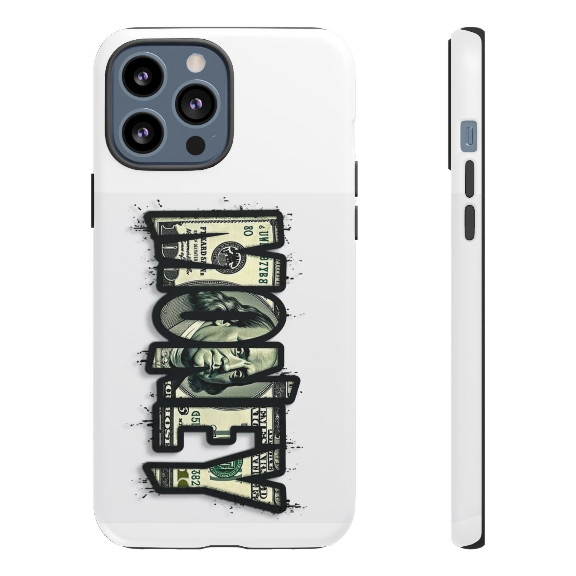 Cool Money Phone Case, Tough Phone Cover, Unique Gift for Him, Phone Accessories, Trendy Cell Phone Case