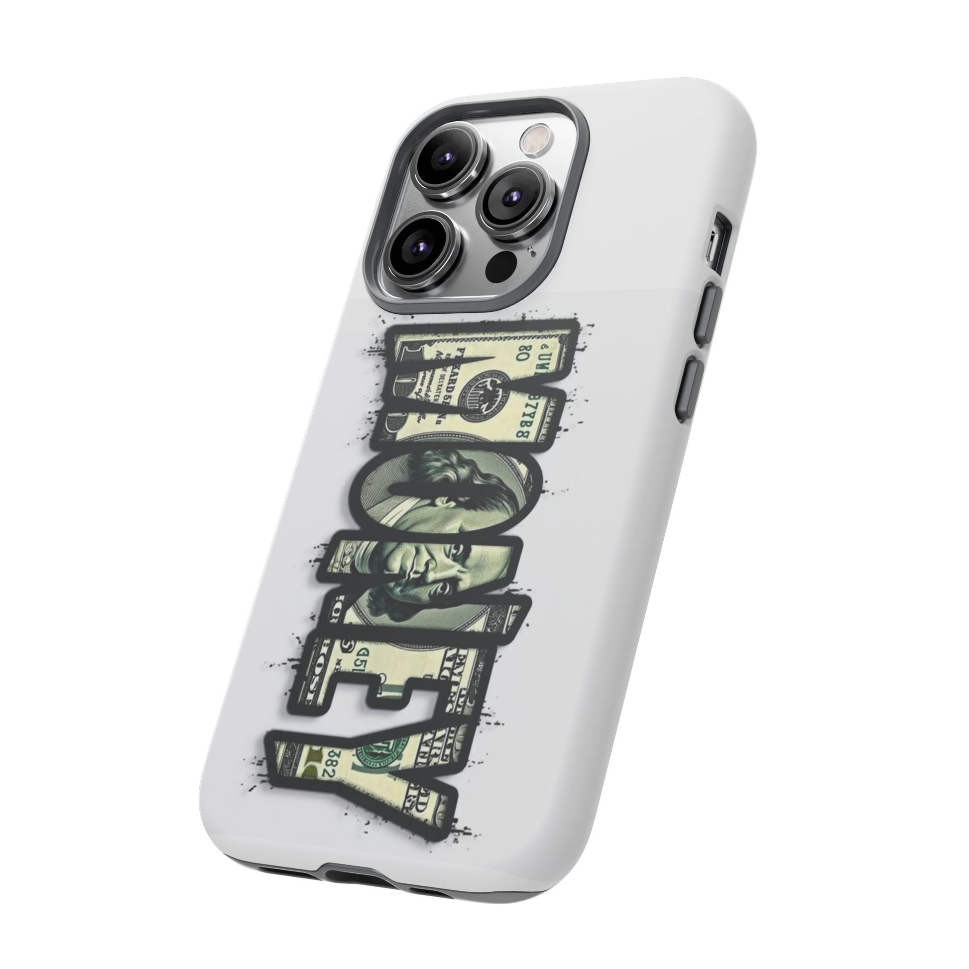 Cool Money Phone Case, Tough Phone Cover, Unique Gift for Him, Phone Accessories, Trendy Cell Phone Case