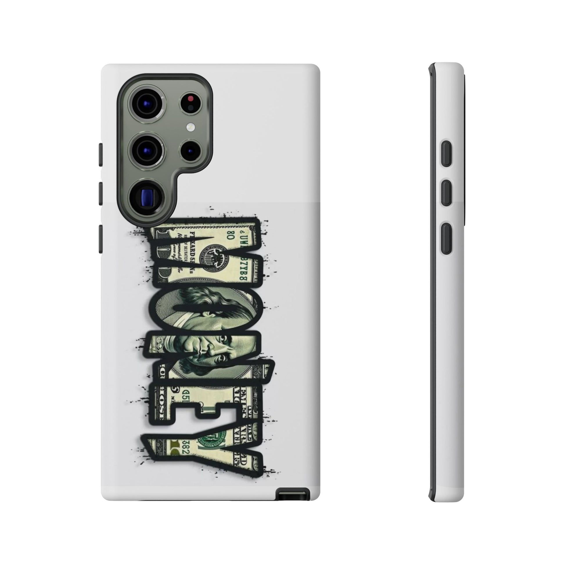 Cool Money Phone Case, Tough Phone Cover, Unique Gift for Him, Phone Accessories, Trendy Cell Phone Case