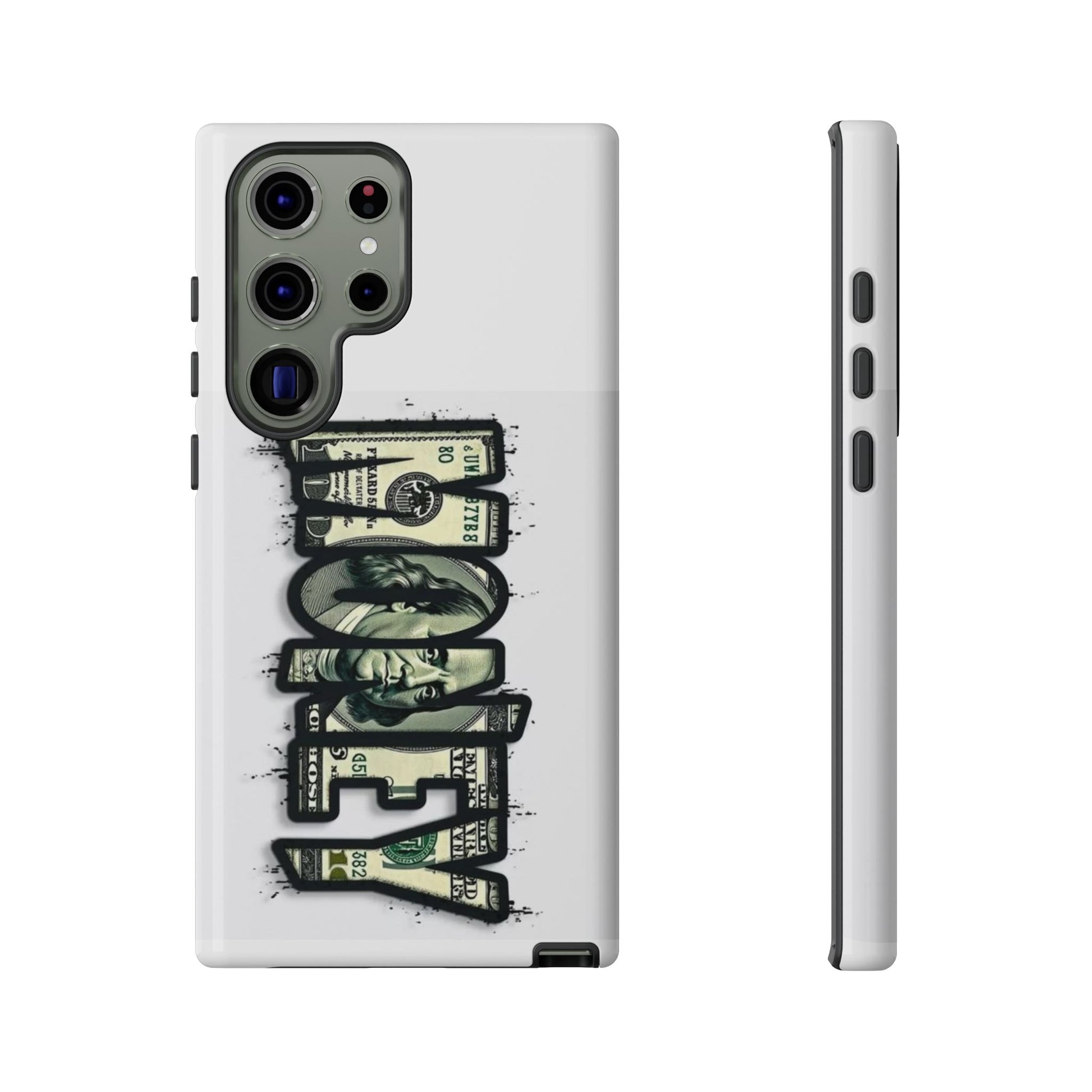 Cool Money Phone Case, Tough Phone Cover, Unique Gift for Him, Phone Accessories, Trendy Cell Phone Case