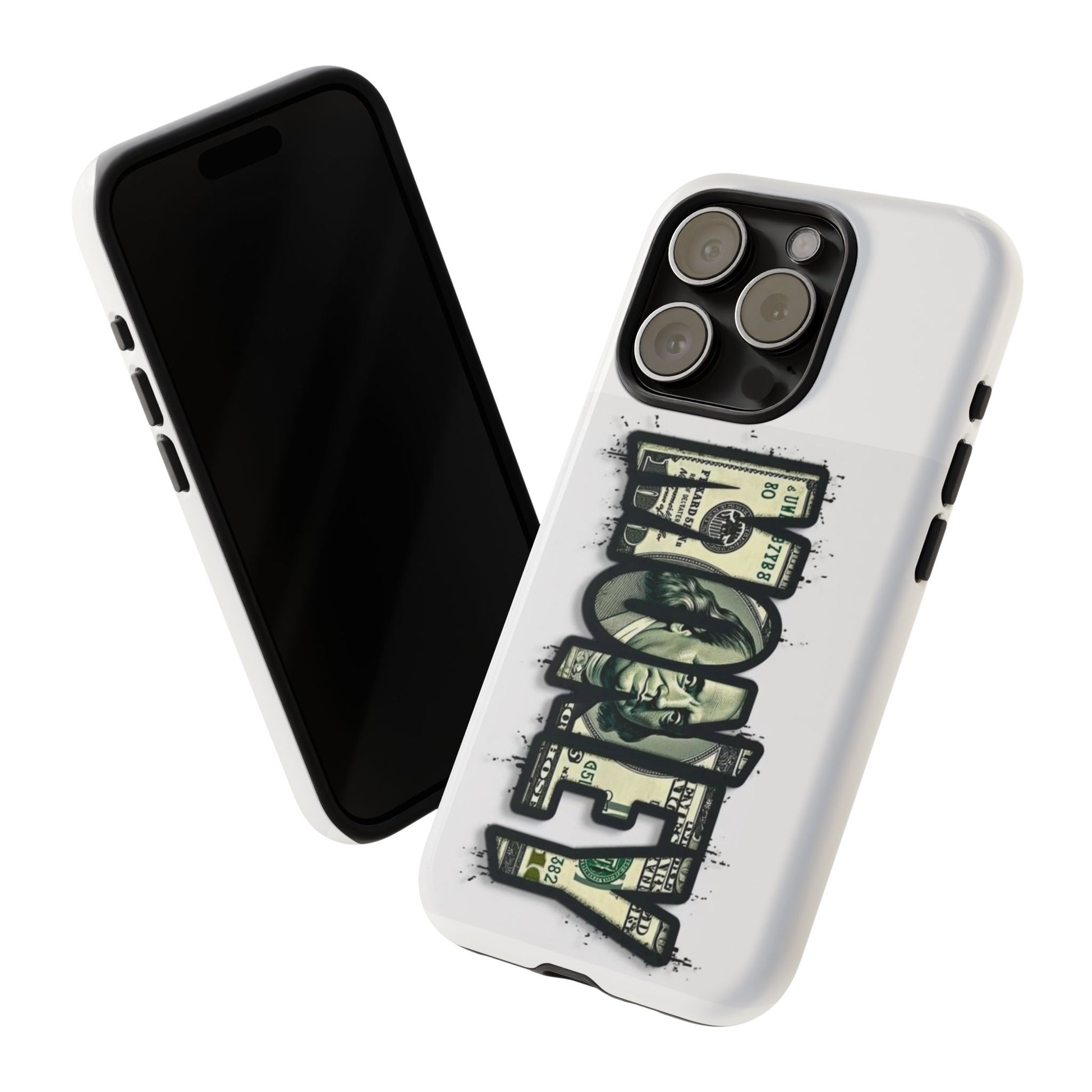 Cool Money Phone Case, Tough Phone Cover, Unique Gift for Him, Phone Accessories, Trendy Cell Phone Case
