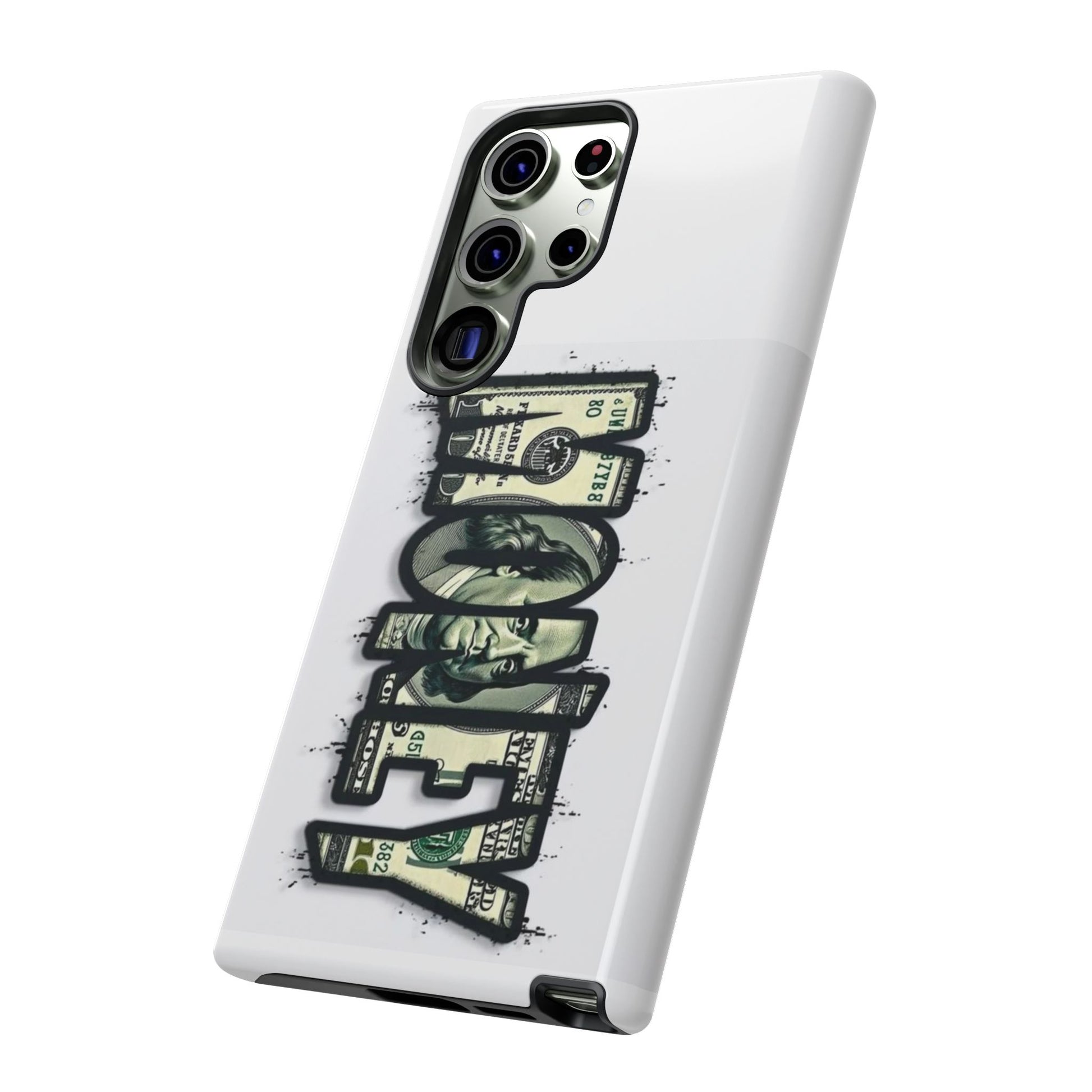 Cool Money Phone Case, Tough Phone Cover, Unique Gift for Him, Phone Accessories, Trendy Cell Phone Case