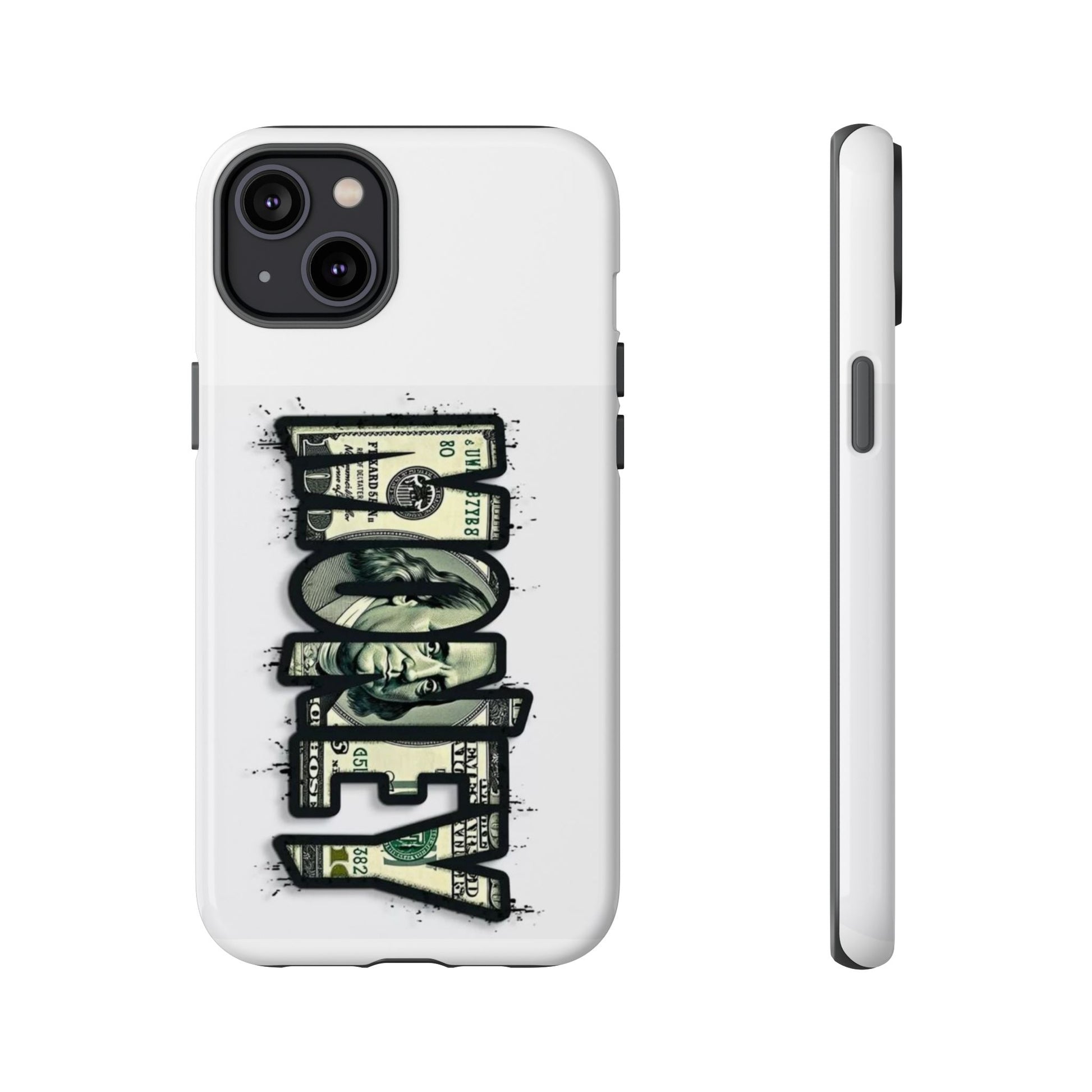 Cool Money Phone Case, Tough Phone Cover, Unique Gift for Him, Phone Accessories, Trendy Cell Phone Case