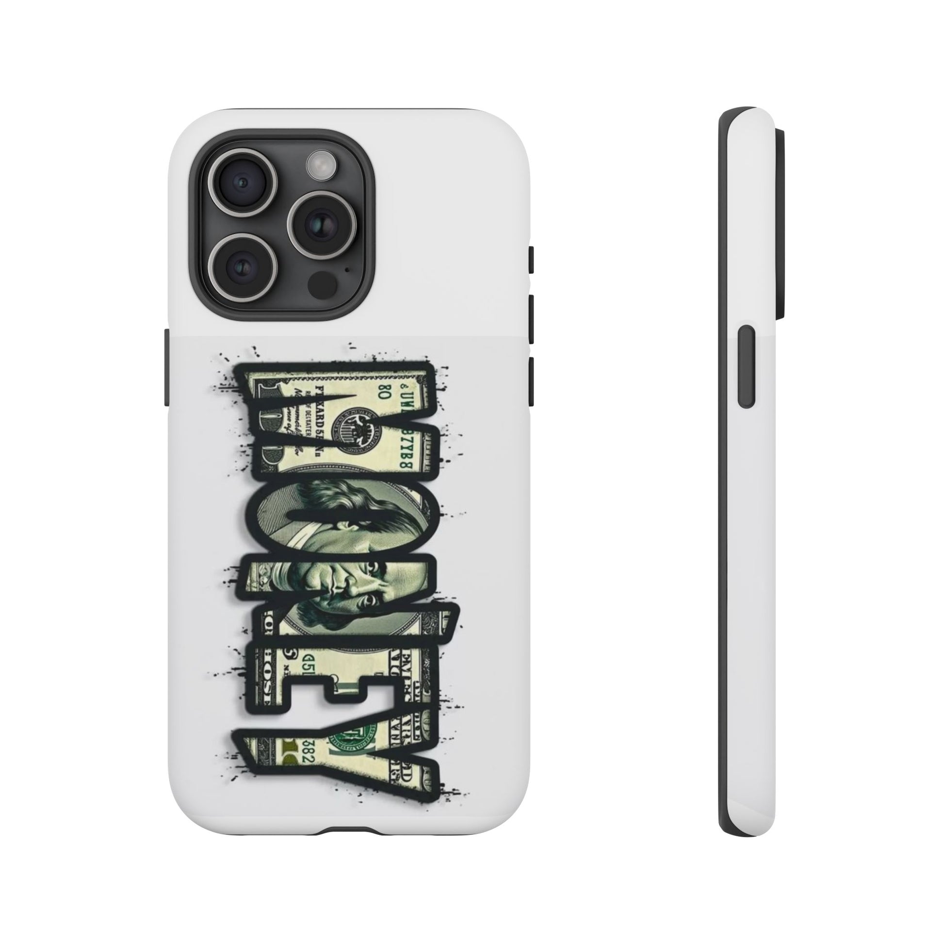 Cool Money Phone Case, Tough Phone Cover, Unique Gift for Him, Phone Accessories, Trendy Cell Phone Case