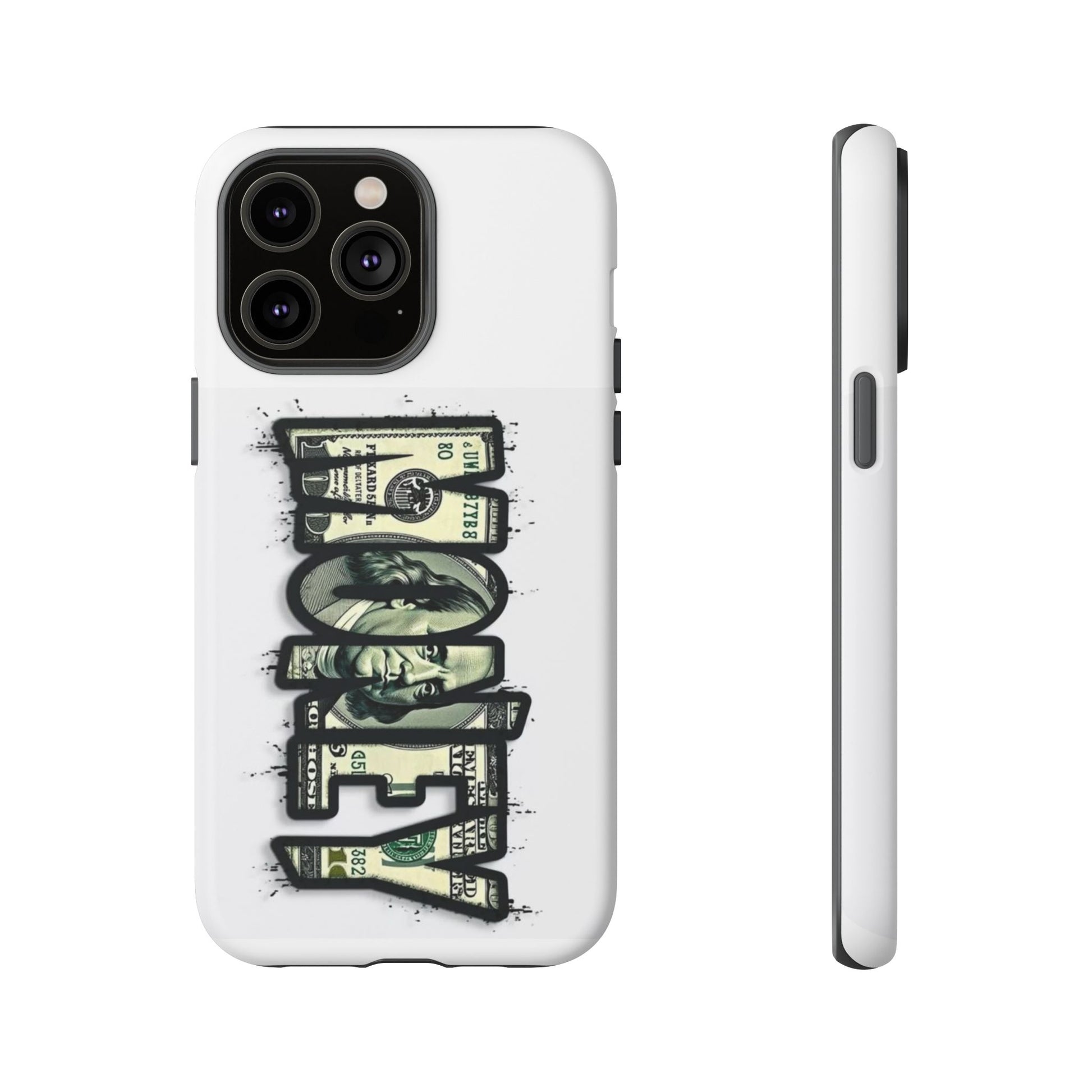 Cool Money Phone Case, Tough Phone Cover, Unique Gift for Him, Phone Accessories, Trendy Cell Phone Case