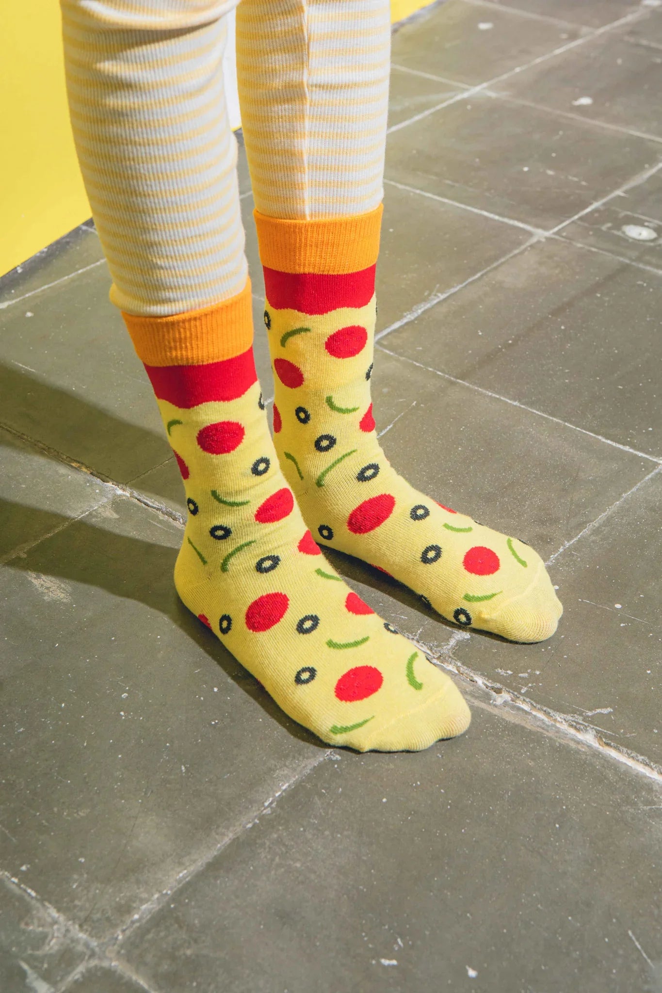 Eat My Socks - Çocuk Napoli Pizza Çorap-1