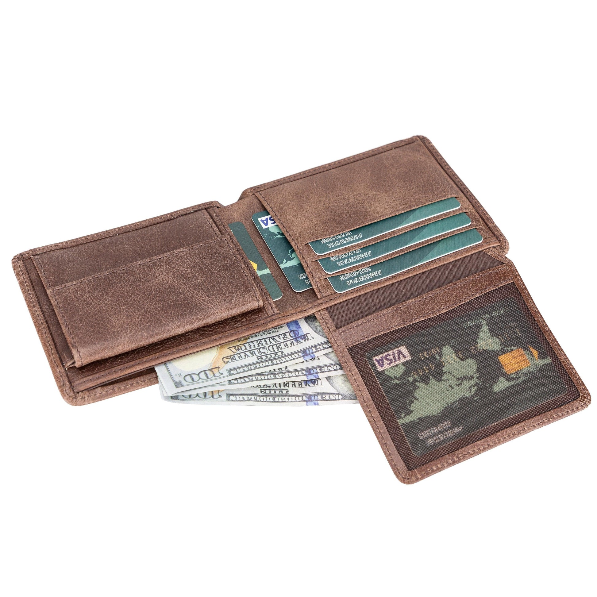 Leather Ben Wallet for Men-4