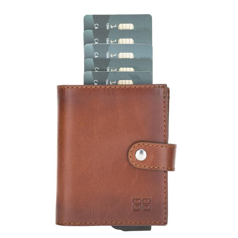Palermo Zip Mechanical Leather Card Holder-2