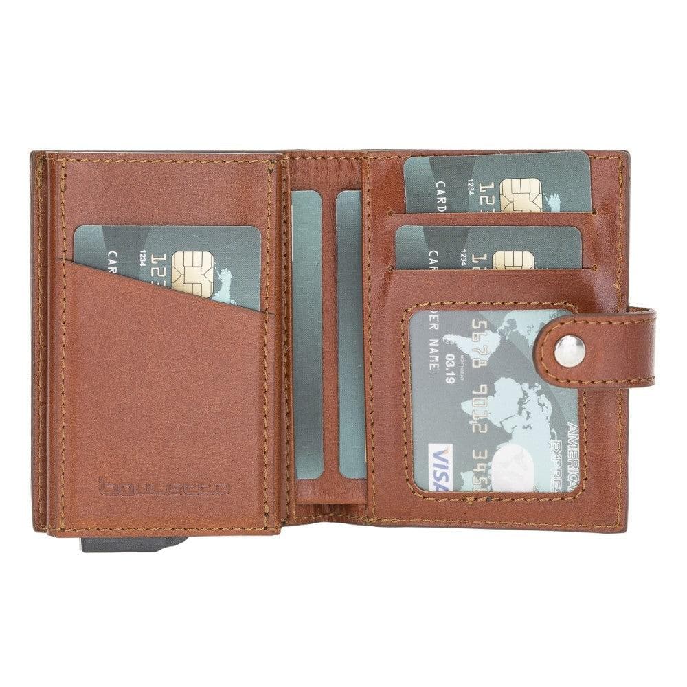 Palermo Zip Mechanical Leather Card Holder-3